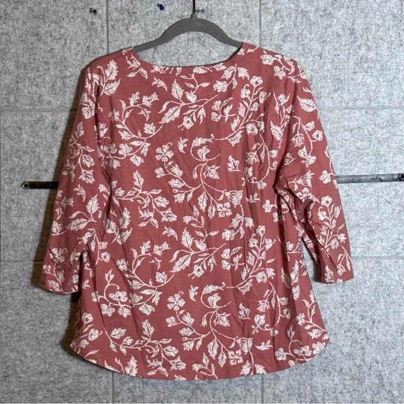 Floral Print Women's Top - Picture 5 of 7